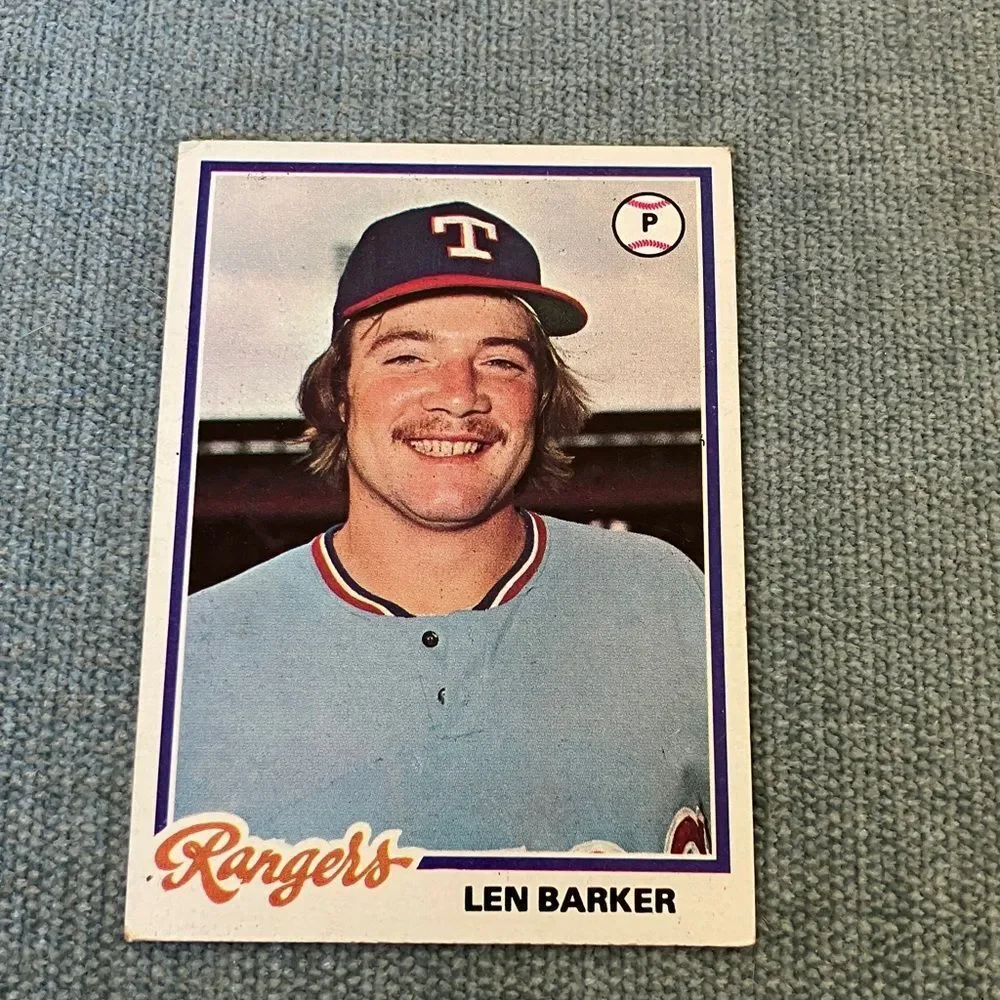 1978 Topps Texas Rangers Baseball Card Trading Card